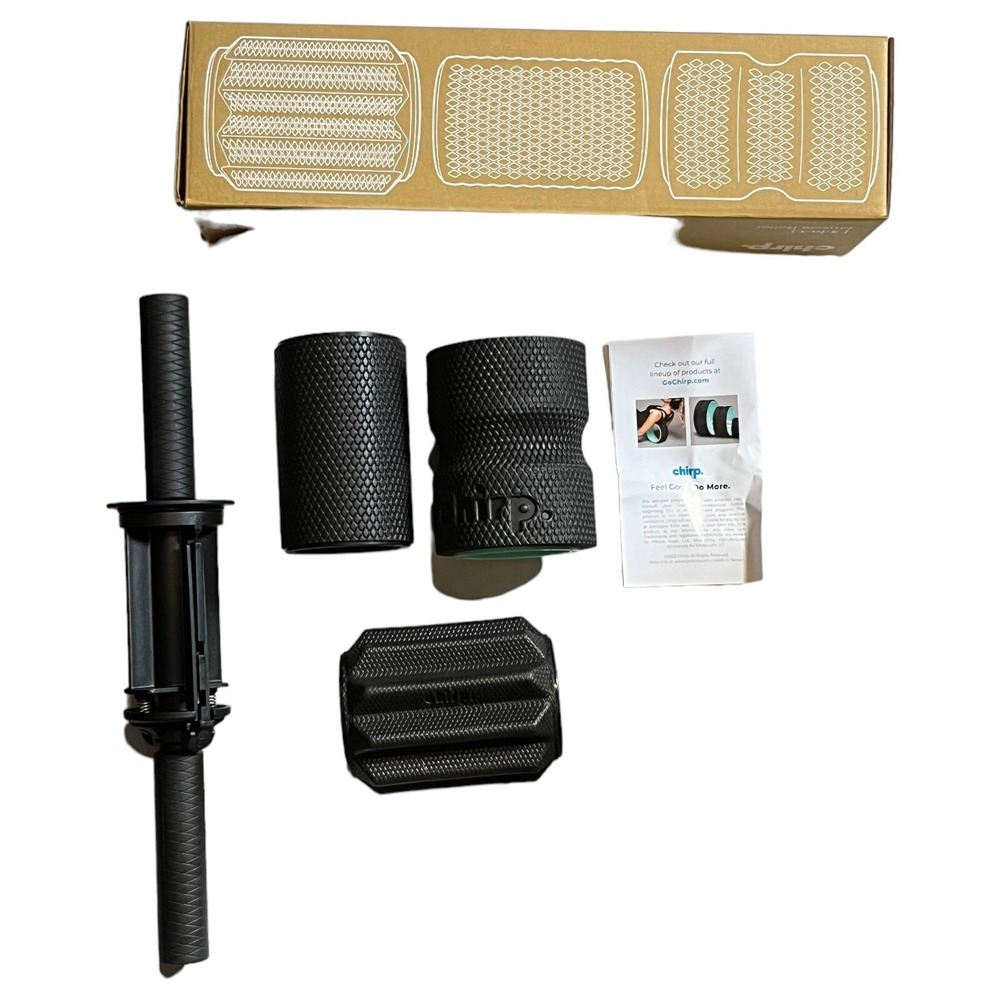 Chirp 3-in-1 Muscle Roller,‎ Customizable Muscle Recovery Massager
